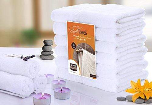 Utopia Towels Cotton Bath Towels (6 Pack, 24 x 48 Inch