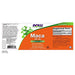 NOW Maca 500mg, 250 Veg Capsules Supplement NOW Foods 
