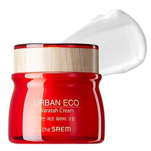 [the SAEM] Urban Eco Waratah Cream 60ml - Waratah Extract and Ceramide Capsule Strenghtens Skin Immunity, Skin Barrier Strengthening, Supreme Hydration Facial Cream Skin Care THESAEM 