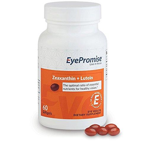 EyePromise Zeaxanthin + Lutein Eye Vitamin - Protect & Enhance Macular Health Supplement EyePromise 