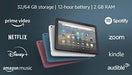 All-new Fire HD 8 tablet, 8" HD display, 32 GB, designed for portable entertainment, Black Digital Text 2 Amazon 