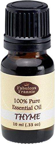 THYME 100% Pure, Undiluted Essential Oil Therapeutic Grade - 10 ml. Great for Aromatherapy! Essential Oil Fabulous Frannie 