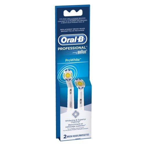 Oral-B Professional Prowhite Replacement Brush Head 2 Count Brush Head Oral B 