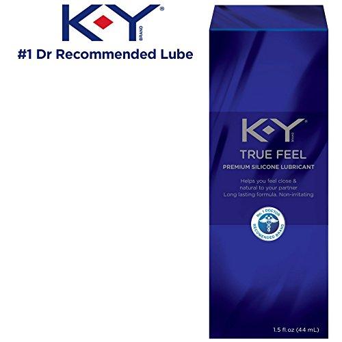 K-Y True Feel Silicone Lubricant, 1.5 oz. Lubricant K-Y 