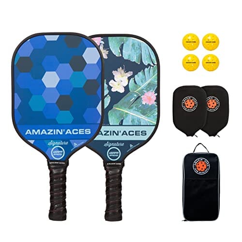 Amazin' Aces Pickleball Paddles - Pickleball Set - USAPA-Approved Pickleball Rackets for All Levels and Ages Sports Amazin' Aces 