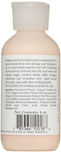 Mario Badescu Fruit and Vitamin A Hand Cream, 4 Fl Oz Skin Care Mario Badescu 