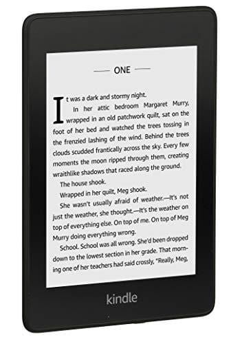 Kindle Paperwhite – Now Waterproof with more than 2x the Storage – Includes Special Offers Digital Text Amazon 