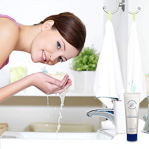 Face Wash - Facial Cleanser Made With Organic & Natural Ingredients - Skin Clearing Soap, Anti Blemish, Fights Acne, Non Drying, Non Oily No Harmful Chemicals. For Women & Men. Christina Moss Naturals Skin Care Christina Moss Naturals 