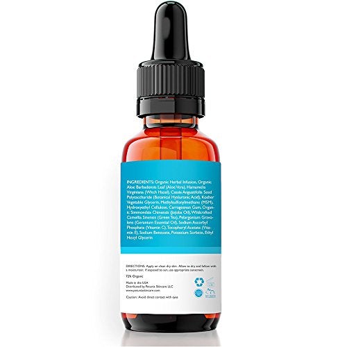Best Hyaluronic Acid Serum with Vitamin C For Face Deeply Hydrate and Plump Dry Skin, Boost Collagen Hydration, Diminish Fine Lines and Wrinkles With Our Anti Aging Natural Vegan Friendly Product, 1 f Skin Care Petunia Skincare 
