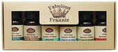 100% Pure Essential Oil First Aid Blend Set - Aches & Pains, Boo Boo, Cold & Flu, Protect (Thieves), Renew, Tension - Great for Aromatherapy Essential Oil Fabulous Frannie 