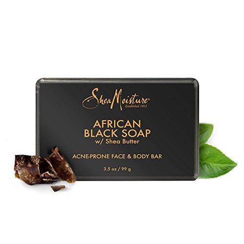 SheaMoisture African Black Soap | Acne Prone Face & Body Bar | 3.5 oz. Skin Care Shea Moisture 