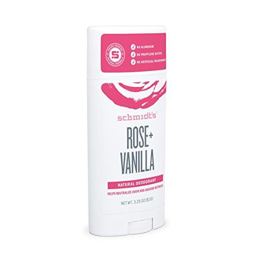 Schmidtsde Deodorant Stick Rose + Vanilla Beauty & Health Schmidtsde 