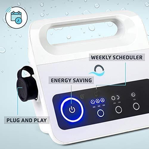 Dolphin Nautilus CC Automatic Robotic Pool Cleaner - Ideal for Above and In-Ground Swimming Pools up to 33 Feet - with Large Capacity Top Load Filter Basket Lawn & Patio DOLPHIN 