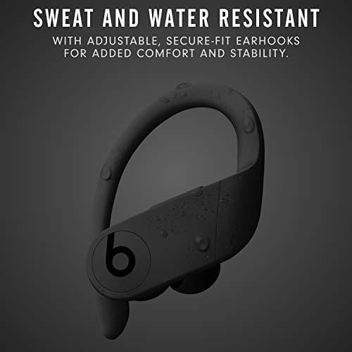Powerbeats Pro Wireless Earphones - Apple H1 Headphone Chip, Class 1 Bluetooth, 9 Hours of Listening Time, Sweat Resistant Earbuds - Black Electronics Beats 