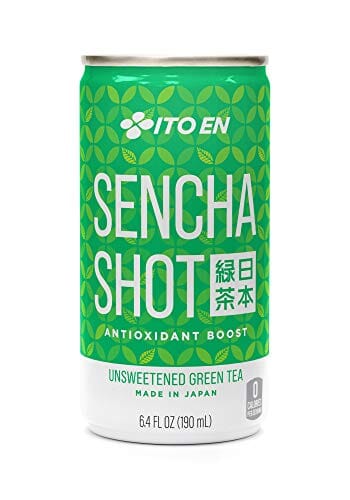 Ito En Sencha Shot, Japanese Green Tea, 6.4 Ounce (Pack of 30), Unsweetened, Zero Calories Grocery Ito En 