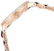 Anne Klein Women's Rose Gold-Tone and Black Bracelet Watch Watch Anne Klein 