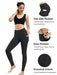 Fengbay High Waist Yoga Pants, Pocket Yoga Pants Tummy Control Workout Running 4 Way Stretch Yoga Leggings Black Apparel Fengbay 