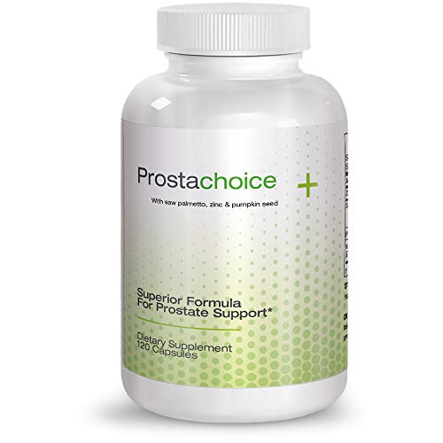 ProstaChoice+ Prostate Health Support Supplement with Saw Palmetto, Zinc & Pumpkin Seed, 120 Capsules Supplement Bronson 