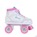 Chicago Girls Sidewalk Roller Skate - White Youth Quad Skates - Size J12 Outdoors Chicago Skates 
