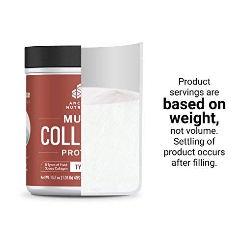 Ancient Nutrition Multi Collagen Protein Powder, 45 Servings, 5 Types of Food Sourced Collagen, Providing Types I, II, III, V, and X Supplement Ancient Nutrition 