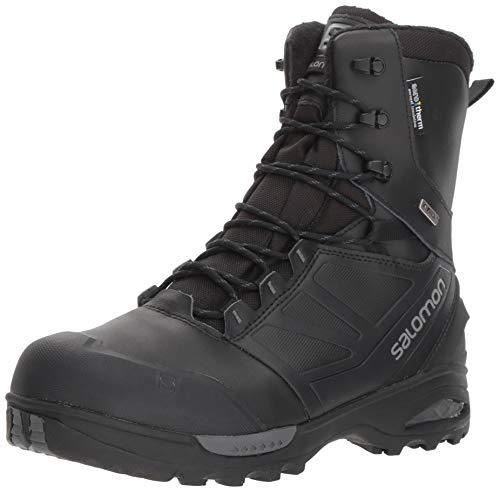 Salomon Men's Toundra PRO CSWP Hiking Boot, Black/Magnet, 12 D US Men's Hiking Shoes Salomon 