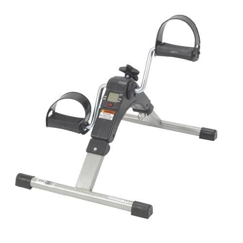 Drive Medical Deluxe Folding Exercise Peddler with Electronic Display , Black Model # RTL10273 Sports Drive Medical 