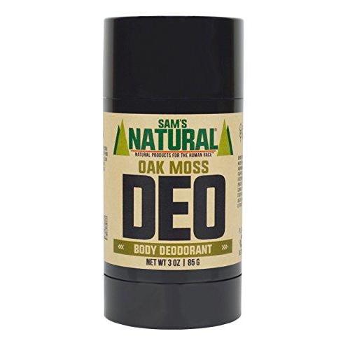 Natural Deodorant Stick - Oak Moss, Aluminum Free, Vegan, Cruelty Free Beauty & Health Sam's Natural 