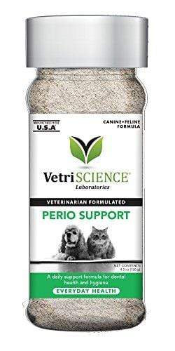 VetriScience Laboratories Perio Support, Dental Health Powder for Cats and Dogs, 4.2oz Animal Wellness VetriScience Laboratories 