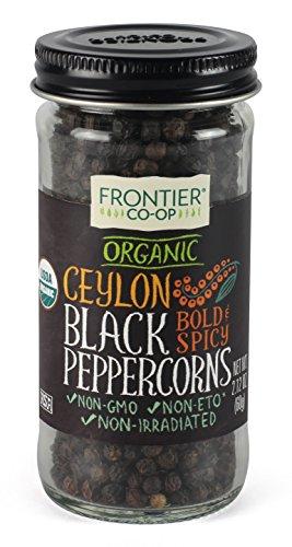 Ceylon Peppercorns, Black Whole, 12 Count (Pack of 12) Food & Drink Frontier 