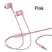 Heavy bass Earphone Color Call with Mic Stereo Earbud Headphones Mixed Colors (Black + White + Pink + Green 4 Pairs) Electronics VPB 