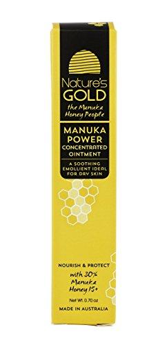 Manuka Honey Active 15+ Healing Concentrated Ointment - Manuka Honey for Skin and Wound Care - Face and Body - Dry Irritated Skin - by Nature’s Gold Skin Care Nature's Gold 