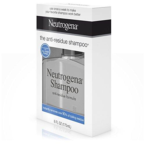 Neutrogena Anti-Residue Shampoo, Gentle Non-Irritating Clarifying Shampoo to Remove Hair Build-Up & Residue, 6 fl. oz Hair Care Neutrogena 