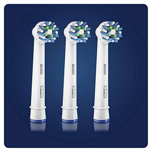 Oral-B Cross Action Electric Toothbrush Replacement Brush Heads Refill, 3 Count Brush Head Oral B 