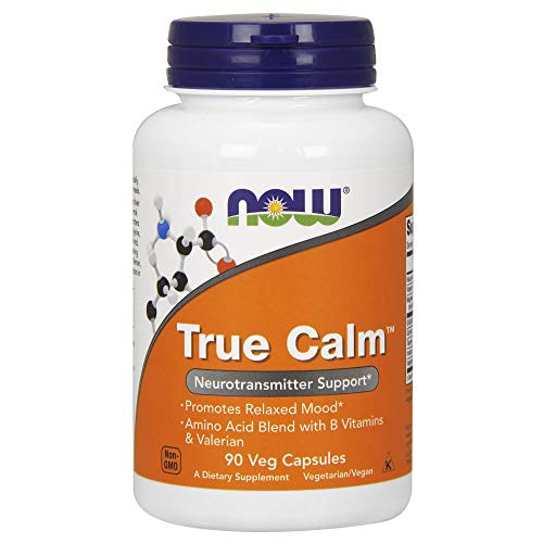 NOW True Calm,90 Veg Capsules Supplement NOW Foods 