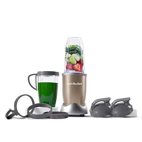 NutriBullet Pro - 13-Piece High-Speed Blender/Mixer System with Hardcover Recipe Book Included (900 Watts) Kitchen NutriBullet 