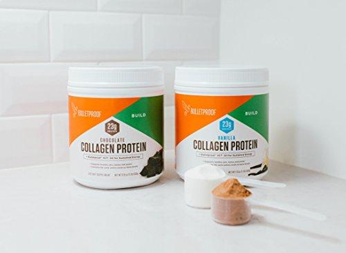 Bulletproof Collagen Protein Powder - Vanilla Flavored Hydrolyzed, Grass Fed, Pasture Raised, Ketogenic Diet, Amino Acid Building Blocks for High Performance (17.6 Ounces) Supplement Bulletproof 