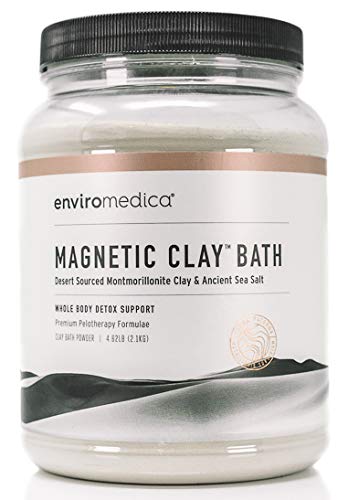 Enviromedica Magnetic Clay Natural Detox Sodium Bentonite Clay Bath Cleanse for Toxins, Allergens, and General Detoxification (5lb) Supplement Enviromedica 