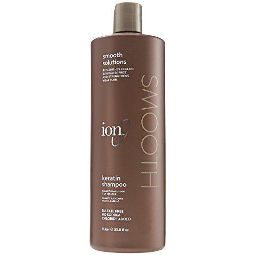 Ion Keratin Smoothing Shampoo 1LT.(33.8OZ) Hair Care Ion 