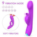 Upgraded G Spot Vibrator Rabbit Dildo Vibrator with 9 Powerful Vibration Clitoris Stimulator Vibrator for Female Dildo Adult Sex Toys for Women and Couples Skin Care AcmeLove 