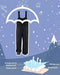 Wantdo Boy's Water Resistant Winter Snow Pants Bib Overalls(Black, 10/12) Ski Wantdo 