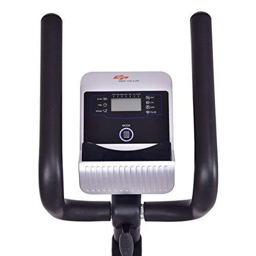 Goplus Magnet Recumbent Bike Exercise Bike Stationary Bicycle Cardio Workout Fitness Bicycle Equipment Sport & Recreation Goplus 