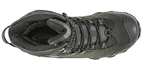 Oboz Bridger 10" Insulated B-Dry Hiking Boots - Men's Carbon Black 10.5 Men's Hiking Shoes Oboz 