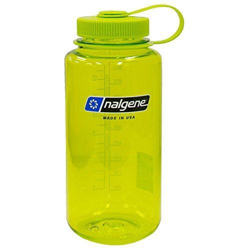 Nalgene Tritan Wide Mouth BPA-Free Water Bottle, Spring Green, 1 Quart Sport & Recreation Nalgene 