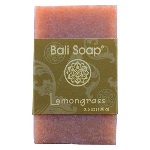 Bali Soap - Lemongrass Natural Soap Bar, Face or Body Soap, Best for All Skin Types, For Women, Men & Teens, Pack of 3, 3.5 Oz each Natural Soap Bali Soap 