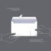 Amazon Basics 6 3/4 Security Tinted Envelopes with Peel & Seal, 100-Pack, White Office Product Amazon Basics 