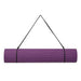 Gaiam Essentials Premium Yoga Mat with Yoga Mat Carrier Sling, Purple, 72"L x 24"W x 1/4 Inch Thick Sports Gaiam 