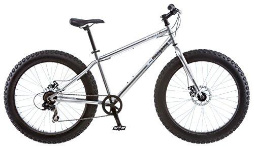 Mongoose Men's Malus Fat Tire Bike, Silver Sport & Recreation Mongoose 
