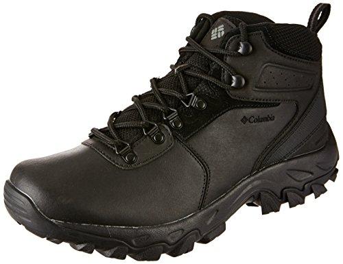Columbia Men's Newton Ridge Plus II Waterproof Hiking Boot, Black/Black, 11 D US Men's Hiking Shoes Columbia 