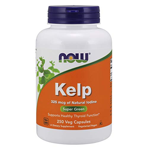 NOW Kelp 325 mcg,250 Veg Capsules Supplement NOW Foods 