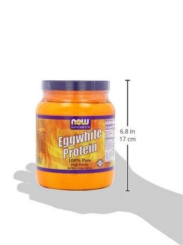 NOW Sports Eggwhite Protein, 1.2-Pound Supplement Now Sports 